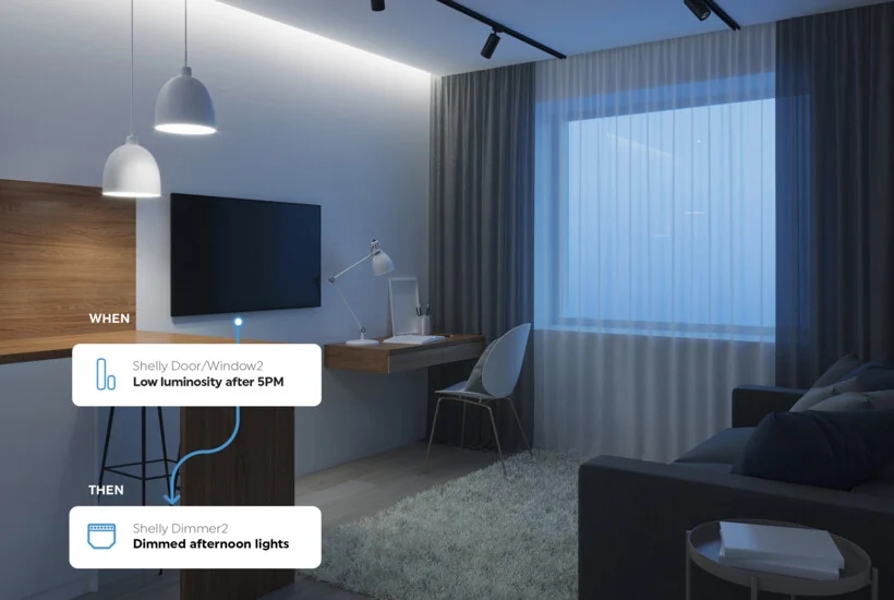 Shelly Dimmer2 Use Case 2